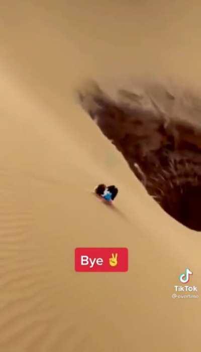 Thanks, I hate sand sliding.