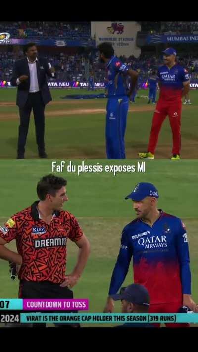 What do you think Faf was explaining to Pat?