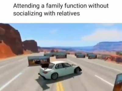 and then there's my mom who has dents all over