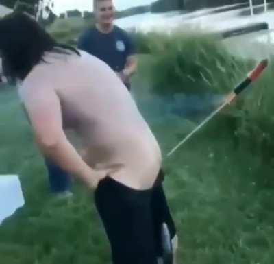 Putting a firecracker up your butt is definitely a bad idea
