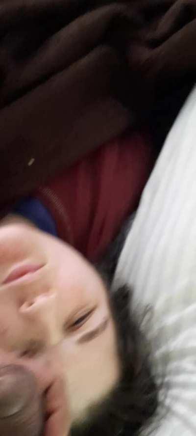 Woke me up to feed me his cum! Best breakfast ever!