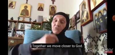 Advice for those who are single: This applies to men as well. From Mother Silouana