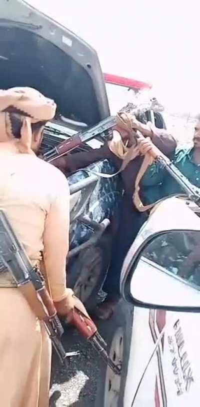 When you are in a warzone and don't have a jumper cable