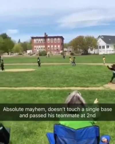 He is in a different league of his own