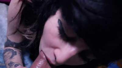 Emo blowjob