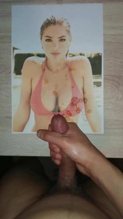 Kate Upton's huge boobs are made for huge cum loads