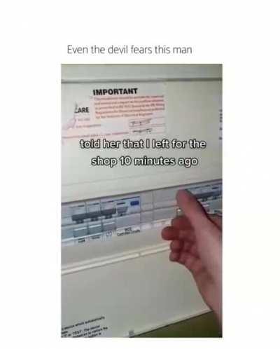 Satan : I just wanna say I'm a fan!