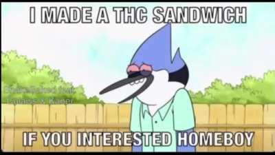 Regular Show Smokes Weed