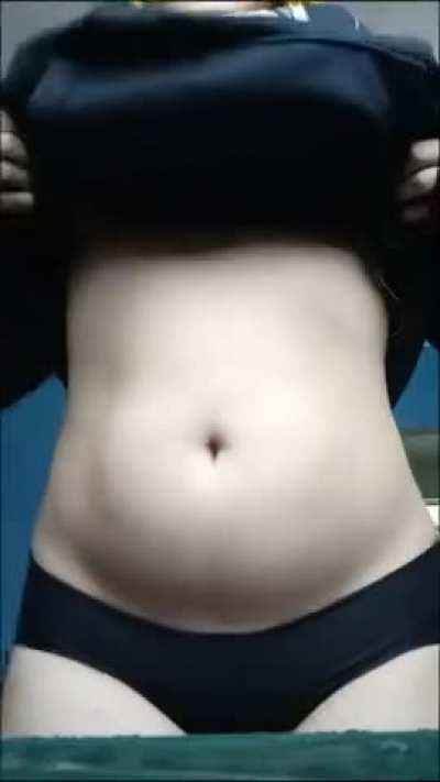 im only 4'11 and i hide some big tits