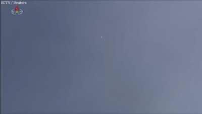 North Korea releases a bizarre Top Gun style video of Kim Jong-un during the launch of the 