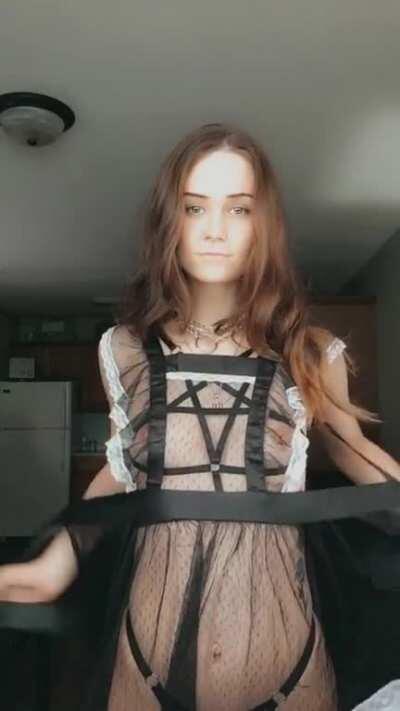 Let me be your bad little maid ;)