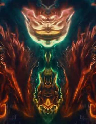 Made Another! What should I name the trippy artwork?🍄🍄🍄