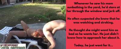 Son sneaks up on unsuspecting mom