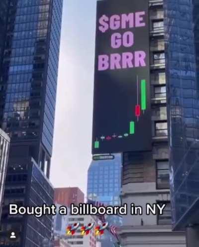 For those remembering the end of january last year. I was so excited to see the memes, billboards and the hype worldwide. Hope to feel it again soon. That’s why I buy the dip and hodl my shares at CS in my name.