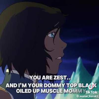 now we got kuvira being korras kitten 🔥