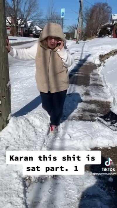 to help a neighbor out