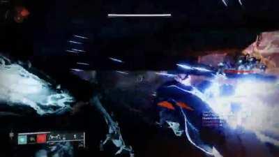 new hunter legs with top tree arc with dynmo + distribution = 12 second super cooldown