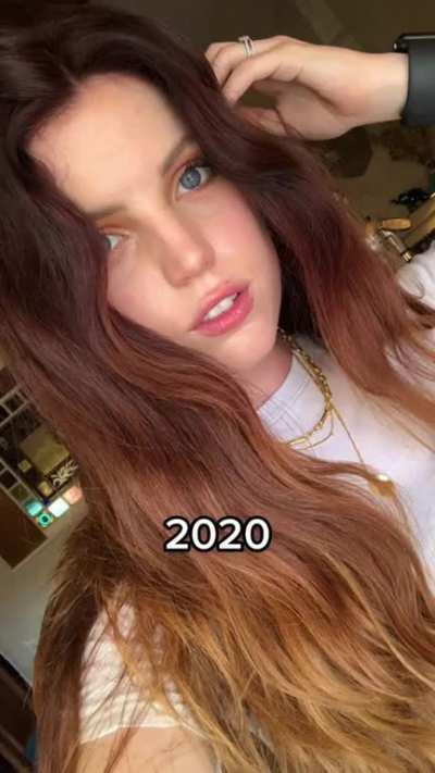 Throwback montage to Sydney's photos over the years from 2020 to 2023