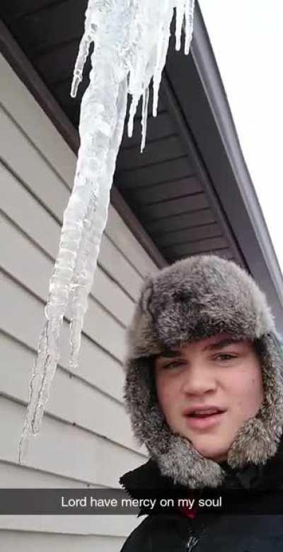 Not my proudest moment