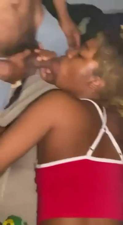 Opp Thot taking 2 dicks