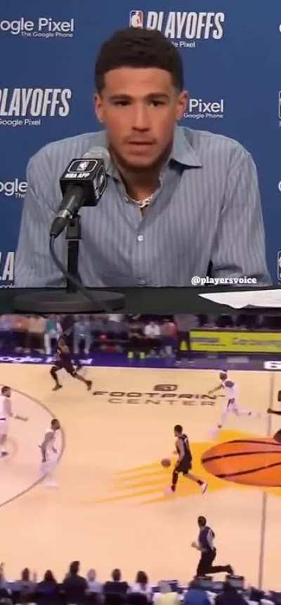 Book going crazy postgame.