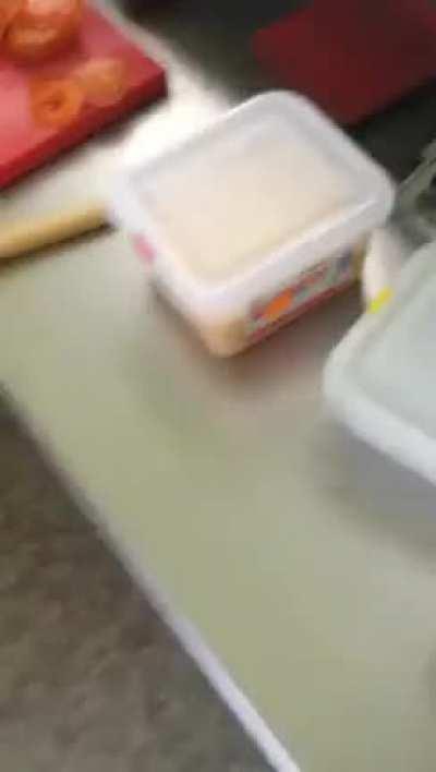 Something's in the kitchen