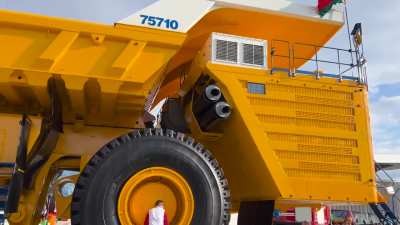 of Mining dump truck - BelAZ 75710