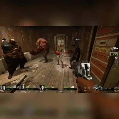 In VS when only 1 Survivor is left, the SI team goes up to him & be like