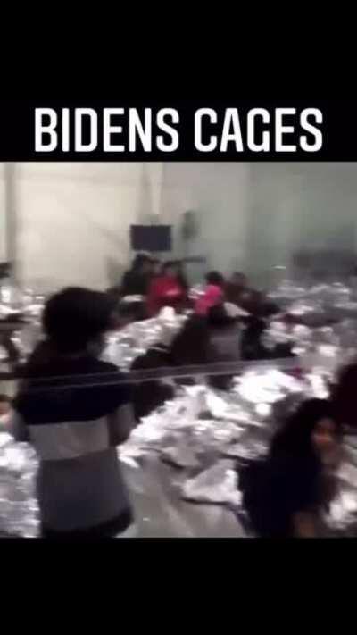 Friendly reminder that those cages were built during the obama/biden administration.