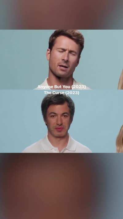 Side by side intro to The Curse and Anyone but you trailers 