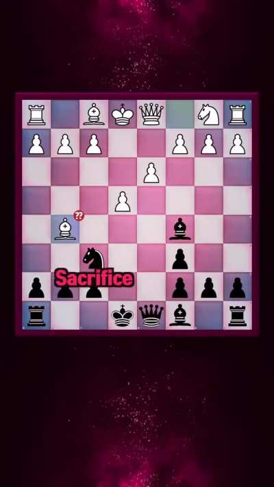 A little real chess in this anarchical sub