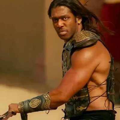 JJ as an indian warrior