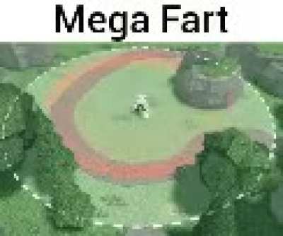 Maybe the reason why enemies get knocked back by Elementalist's heatwave is because she farted