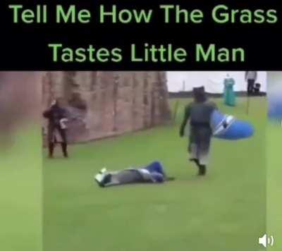 TELL ME HOW THE GRASS TASTE LITTLE MAN