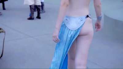 Ashlynne Dae - Slave Leia/Elsa Mashup