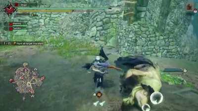 My friend is concerned about the way i deal with small monster quests ...