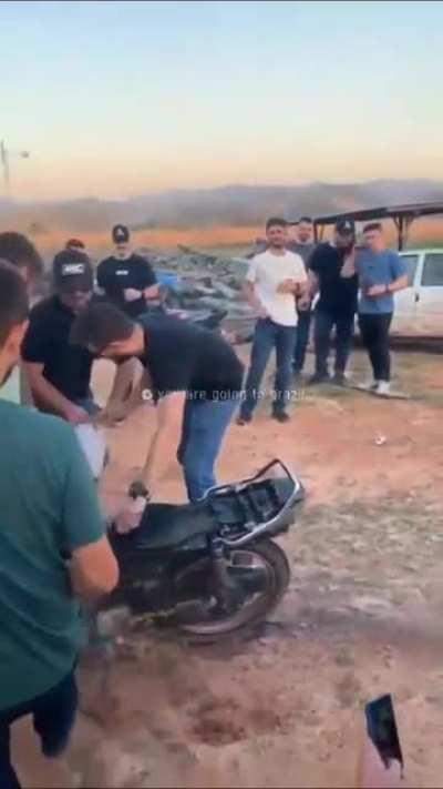 When you don't know the meaning of flammability.