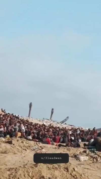 This video I am sharing reflects just a small part of our daily suffering in Gaza. Today, I went to the Gaza Humanitarian Organization, which operates under American supervision, hoping to receive a food parcel to meet my needs and those of my family. Unf