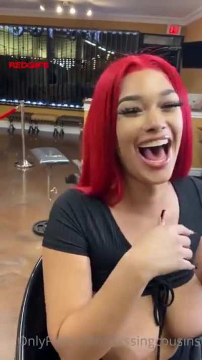 stupid doll gets disciplined and put in her place