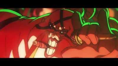 Queen dropping his rap beatbox mixtape on Onigashima