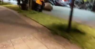 In Chile This Sea Lion took a spin in town then went back to the Ocean