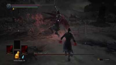 Defeating Gael every day until I go Hollow. (Day 72: Dark Hand)