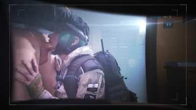 Ela giving Bandit a blowjob (fugtrup)