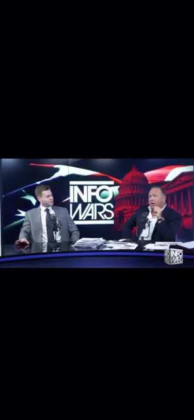 Alex Jones would suck a ding song to stop WWIII