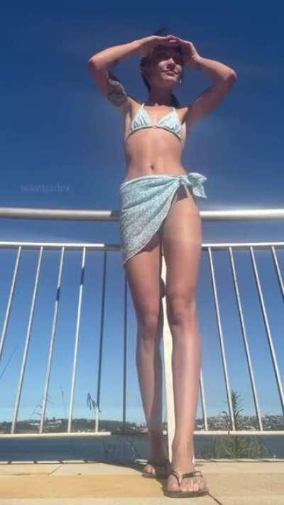 aussie summer calls for boob flashes of course