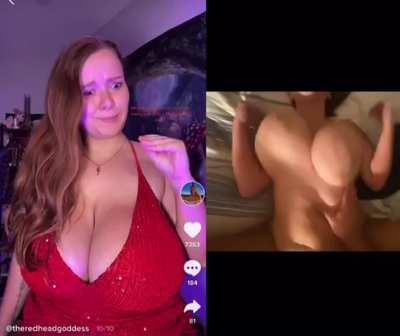 TikToker gets it rough 🙊