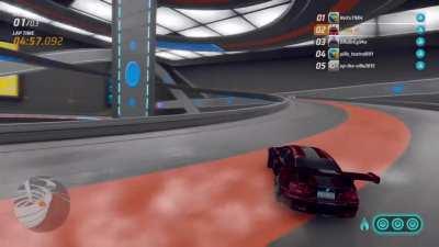 This race took 20 minutes but it was quite fun