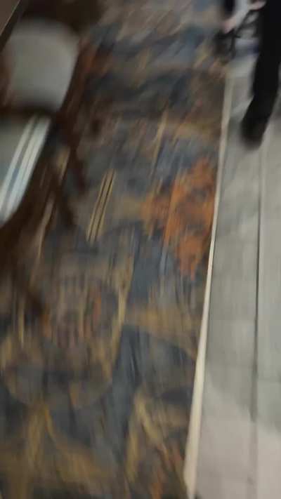 He wasn't happy with the quality of his food.