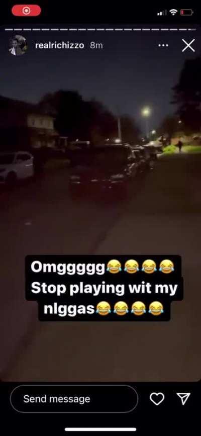 CashGang done stripped down one of they opps and made him run on Feet😭😭