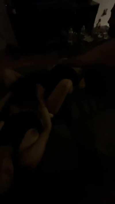 I always like making my hubby watch in the beginning her head was so good 🥰🤪